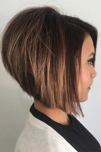 Brunet Short Bob Haicuts picture 11