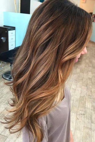 Caramel Ombre Hair Color for Brunettes picture2