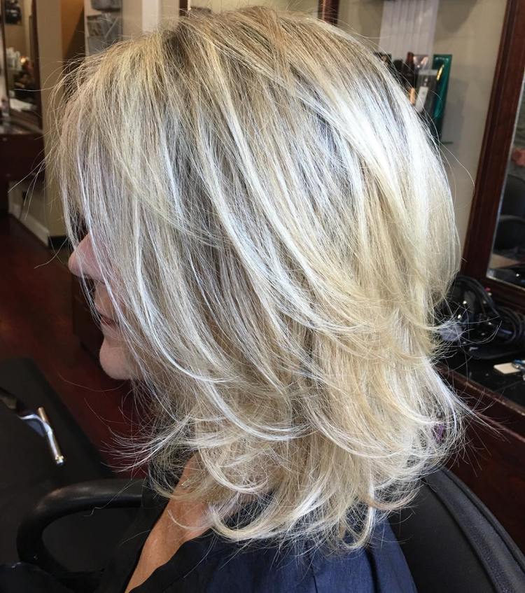 40 Perfect Medium Length Hairstyles For Thin Hair Page 2 Of 2 Hairs London