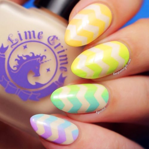 Colorful Eye-Catchy Almond Nails to Make Your Look Bright Picture 2