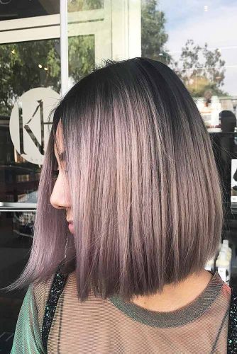 Colorful Long Bob Hairstyles Picture 1