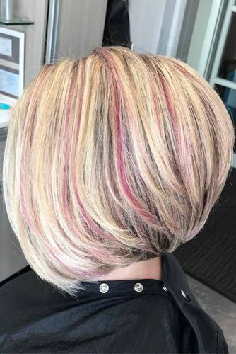 Colorfull A Line Haircuts picture 5