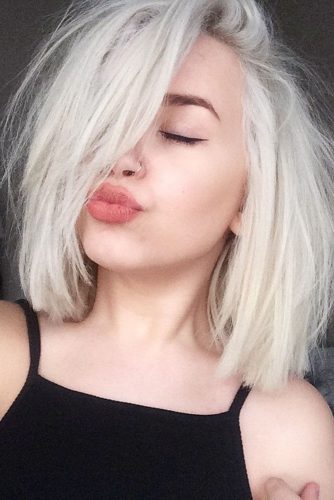 40 Blonde Short Hairstyles For Round Faces Hairs London