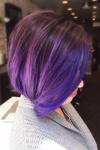 Dark Purple Hair Dusty Mauve picture1