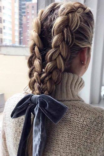 Double Dutch Braids #braids #thinhair