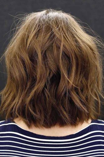 Fun And Messy Medium Shag #shaghairstyles #shaghaircuts #mediumlength #hairstyles #brownhair