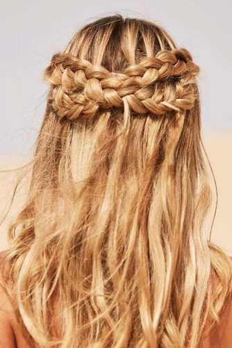 Girly Half Up Half Down Hairstyles picture 3