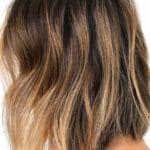 gold-blonde-balayage-lob-dark-hair