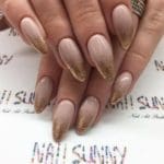 gold-shimmer-ombre-nails-ombre