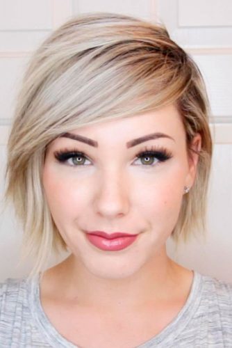 Gorgeous Short Hairstyles for Round Faces picture 1