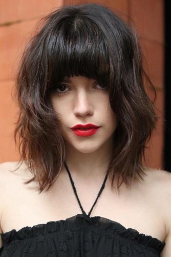 With oval faces for short bangs hairstyles 24 Flattering