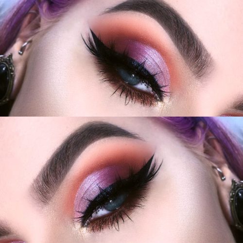 Hottest Makeup Looks with Purple Eyeshadow picture 2