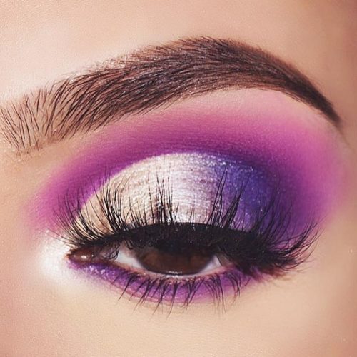 Hottest Makeup Looks with Purple Eyeshadow picture 6