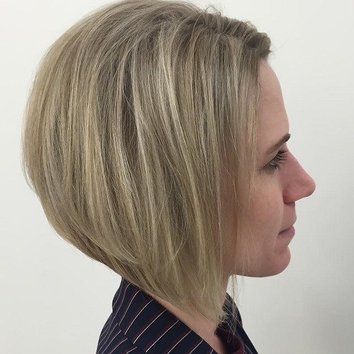 Inverted Bob Straight Hairstyle