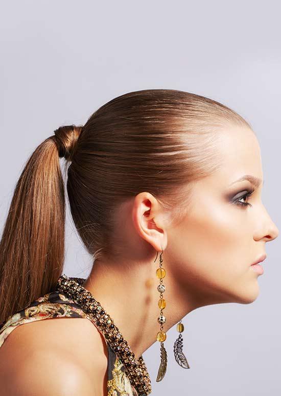 Latest Hairstyles For Long Hair - Knotted Ponytail