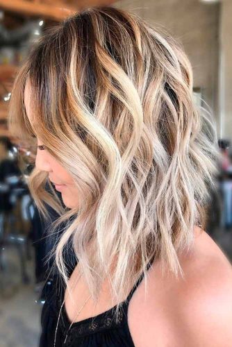 Layered Cut with Ombre Highlights