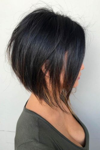 Layered, Tousled Bob