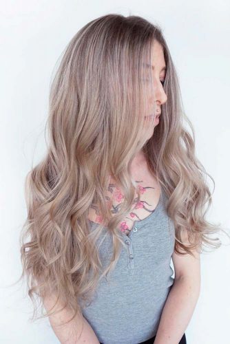 Long Layered Hair With Wavy Ends #longhair #wavehair