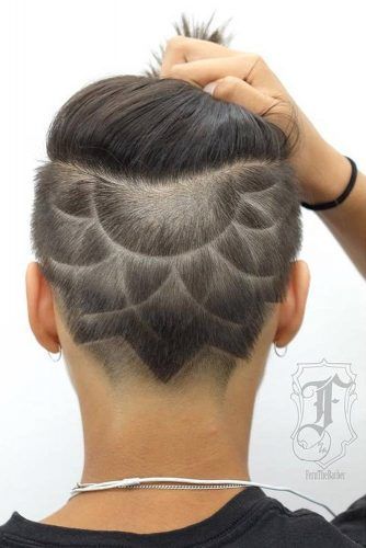 Long Pixie With Undercut Design #undercutpixie #pixiehaircut #undercut #haircuts 