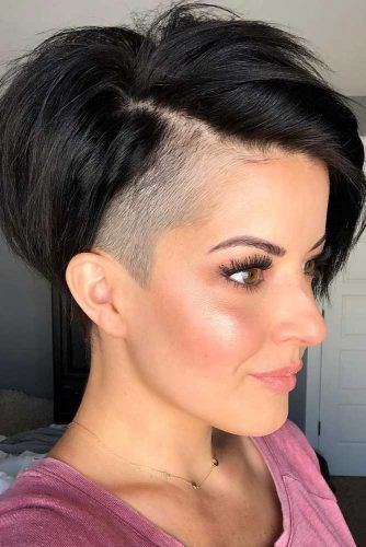 Long Pixie With Undercut #undercutpixie #pixiehaircut #undercut #haircuts