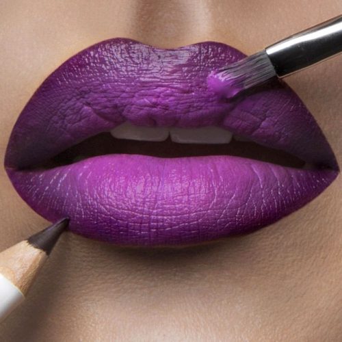 Matte Purple Lipstick Shades picture 3