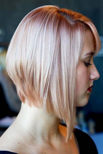 Medium Length Inverted Bob Hairstyle Picture 3