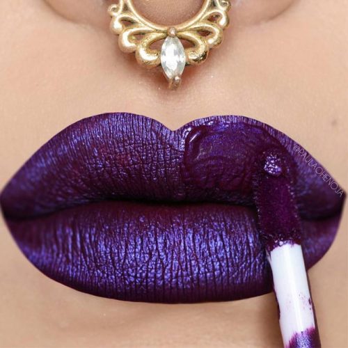 Metallic Purple Lipstick Shades picture 2