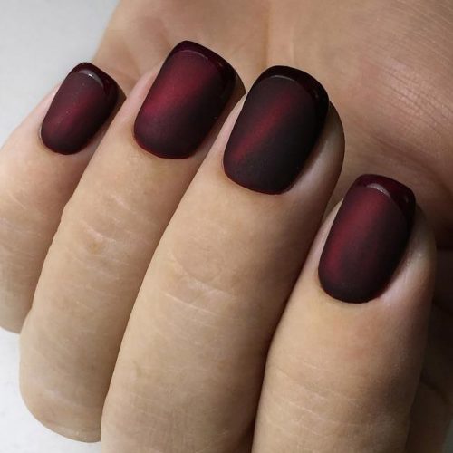 New Trendy Burgundy Nail Ideas picture 1