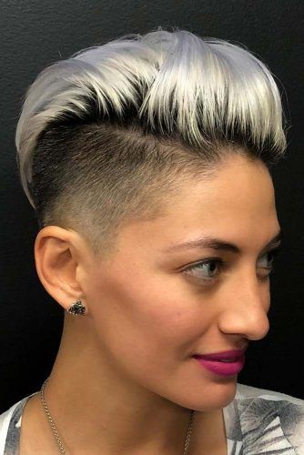 Pixie Hawk #undercutpixie #pixiehaircut #undercut #haircuts 