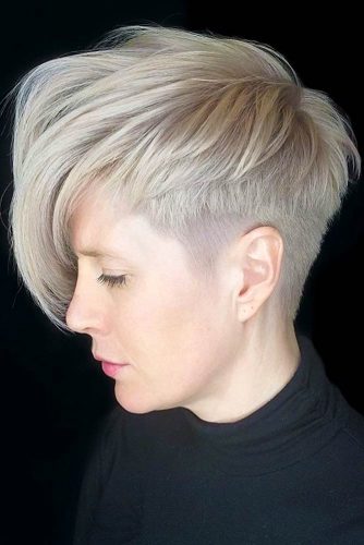 Pixie With Long Layered Bang For A Fresh Look #shorthaircuts#shorthairstyles #pixie