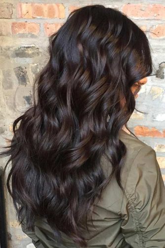 Rich Hue of Dark Brown Hair Color