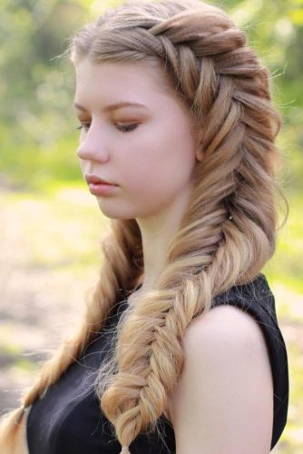 Romantic Braided Hairstyles for Long Hair picture 5