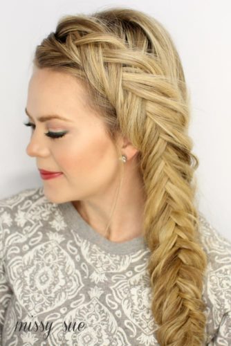 Romantic Braided Hairstyles for Long Hair picture 6