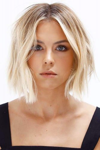 Short Bob Cut With Slight Waves #wavyhair #bob #shorthair