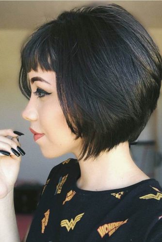 Short Bob with Bangs picture2