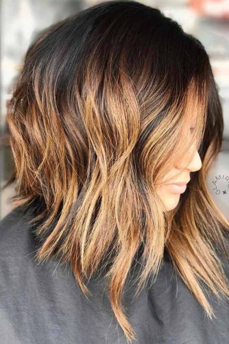 Short Haircut With Brown Ombre Shorthair Haircut Hairs London