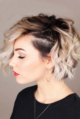 Side Braide Hairstyle #ombrehair #sidebraidhairstyle