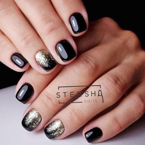 Simple Glitter Nails Designs picture 3