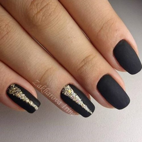 Simple Glitter Nails Designs picture 5