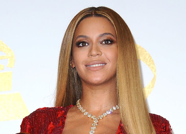 sleek straight hair beyonce8