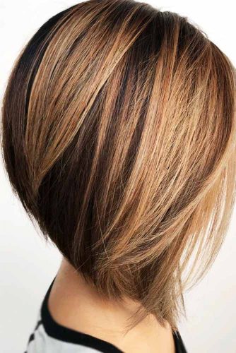 Straight Inverted Bob Hairstyle Looks Picture 1