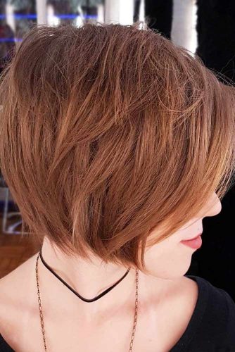 Straight Layered Bob Hairstyles #shortbobhairstyles #bobhairstyles #hairstyles #straighthair #layeredhair