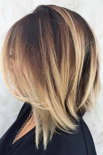 Straight Medium Length Haircut #haircutstyles #haircuts #mediumlength