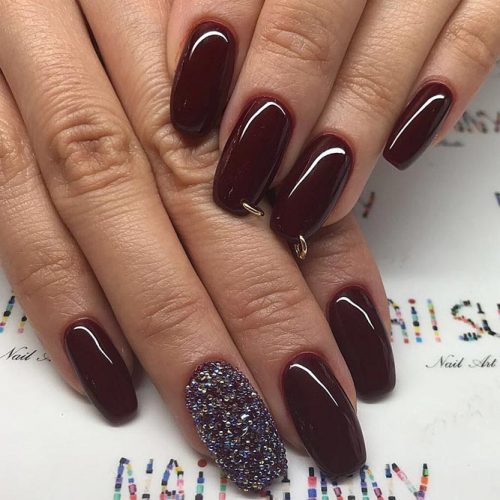 Stunning Burgundy Nails You Should Try picture 4