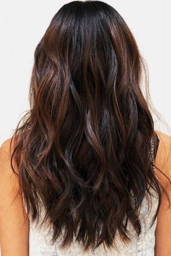 Texturized Loose Wavy Long Shag #longhair #wavyhair #layeredhair #shaggy