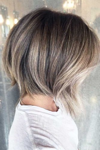 Trendy Ash Blonde Hair Color #shortombrehair #highlights #shorthair #bobhaircut #ashblondehair