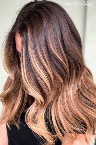 Trendy Brown Ombre Hairstyle picture 2