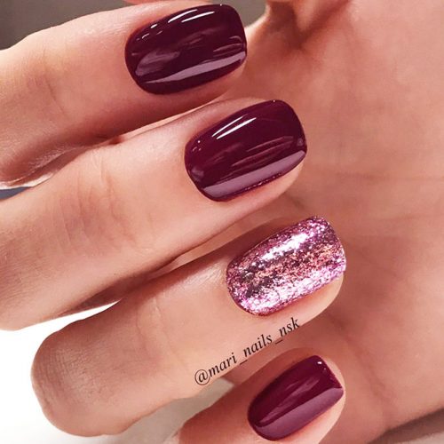 Trendy Burgundy Nail Ideas picture 4