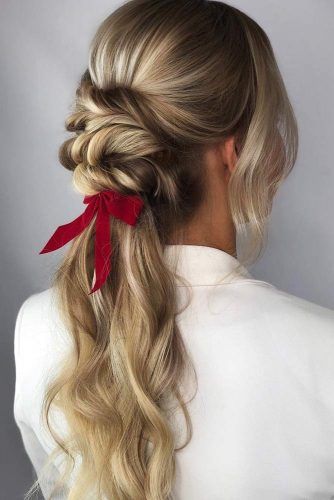 Twists Into Ponytail #updo #ponytail #thinhair