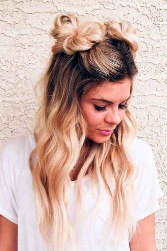 Two Top Knot Buns for Summer Fun picture 3